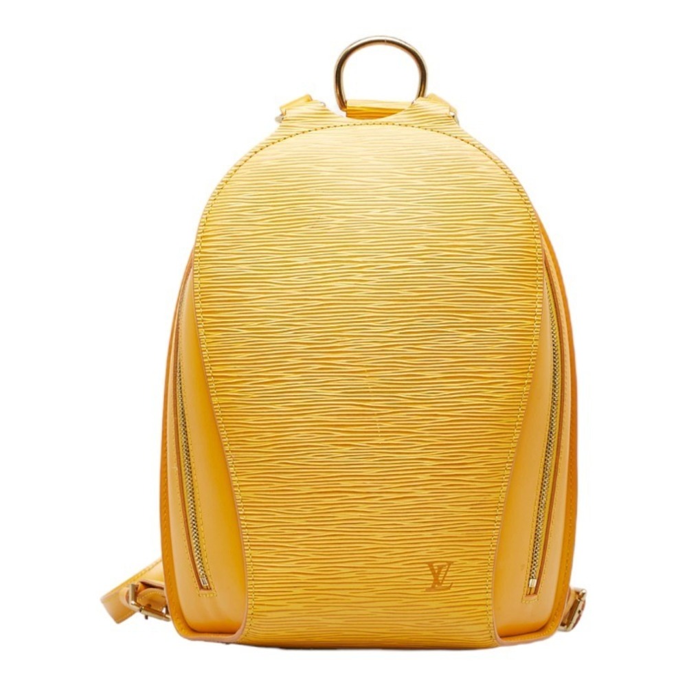 Louis Vuitton Epi Mabillon Backpack Tassili Yellow Leather